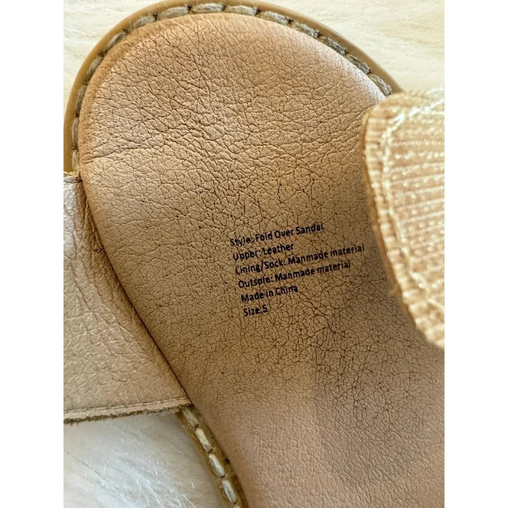 Sweet Honey brown‎ sandals size 5